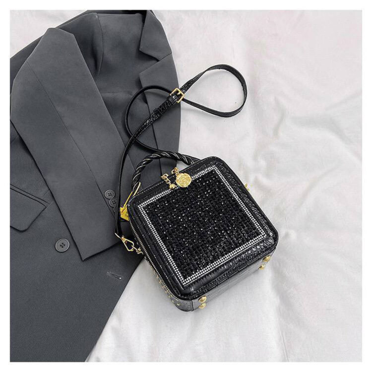 کیف مجلسی نگین دار وارداتی کد 25